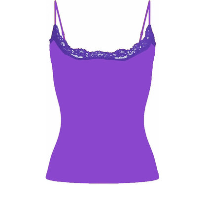 Lace Trim Padded Cami Top
