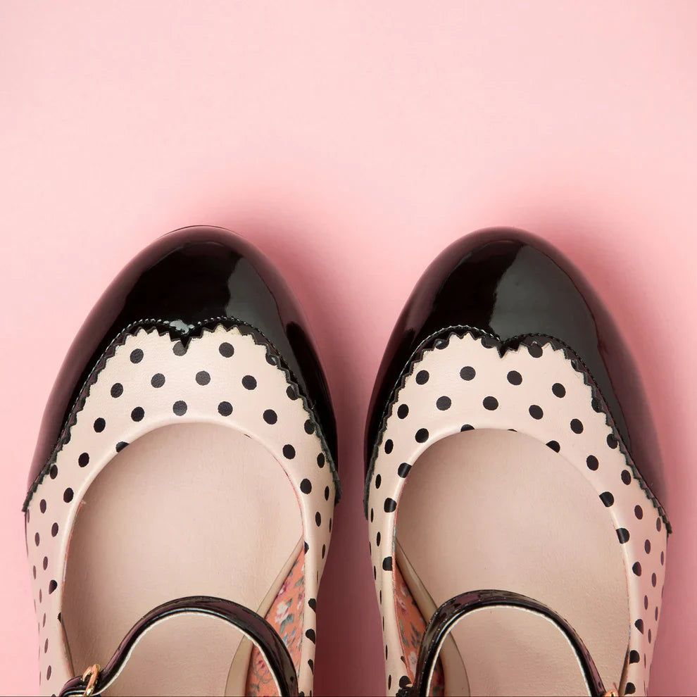Retro 50s Mary Jane Pumps