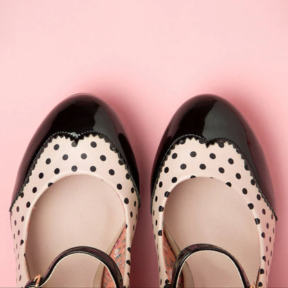 Retro 50s Mary Jane Pumps
