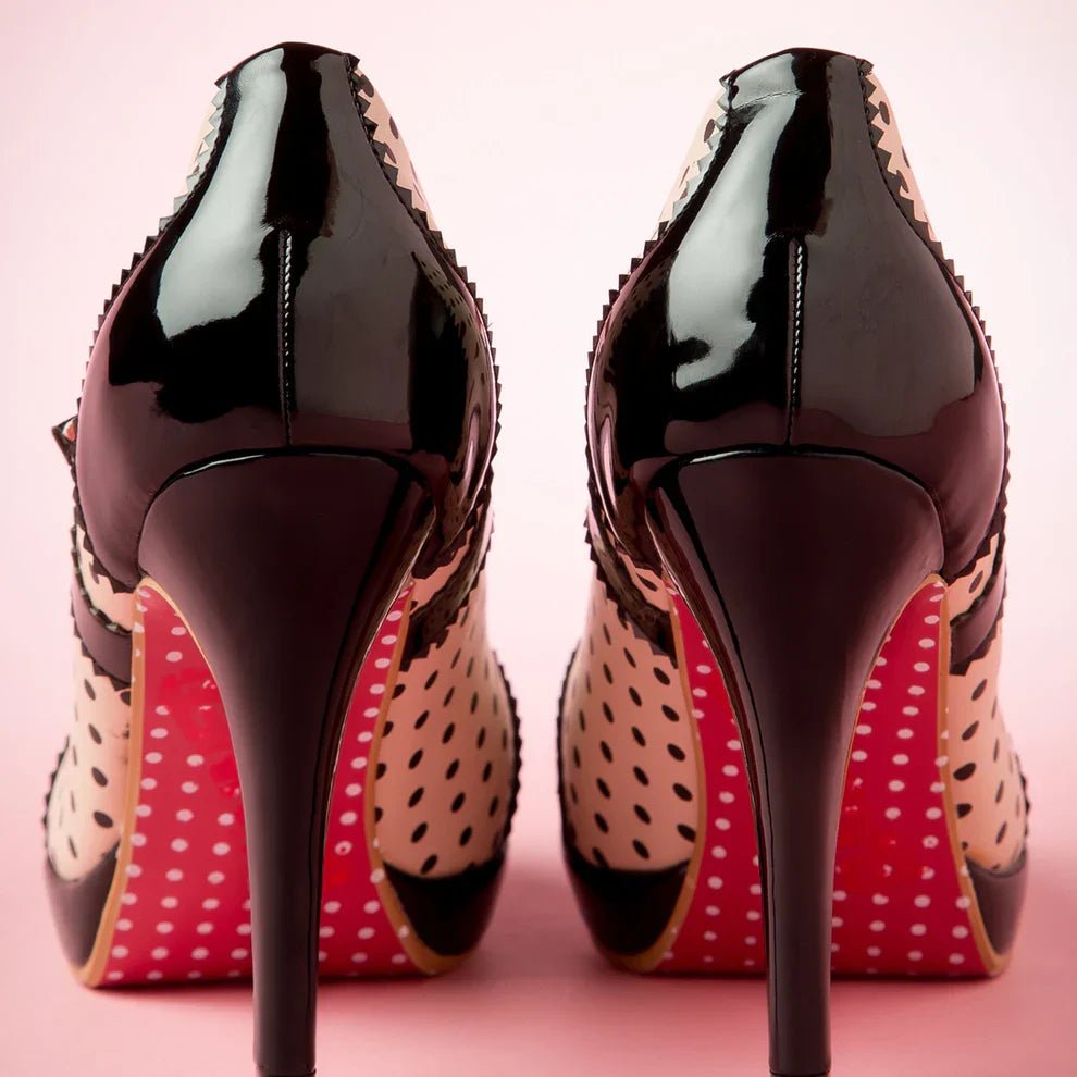 Retro 50s Mary Jane Pumps