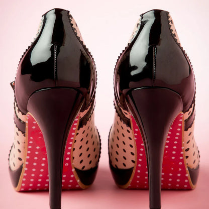Retro 50s Mary Jane Pumps