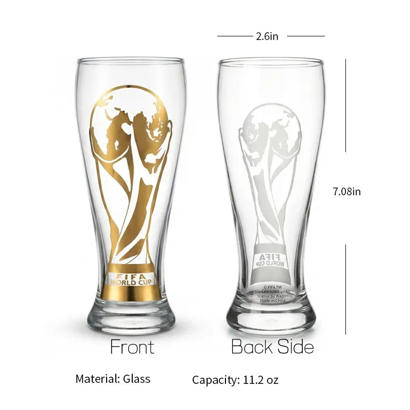 2026 World Cup Trophy Glass