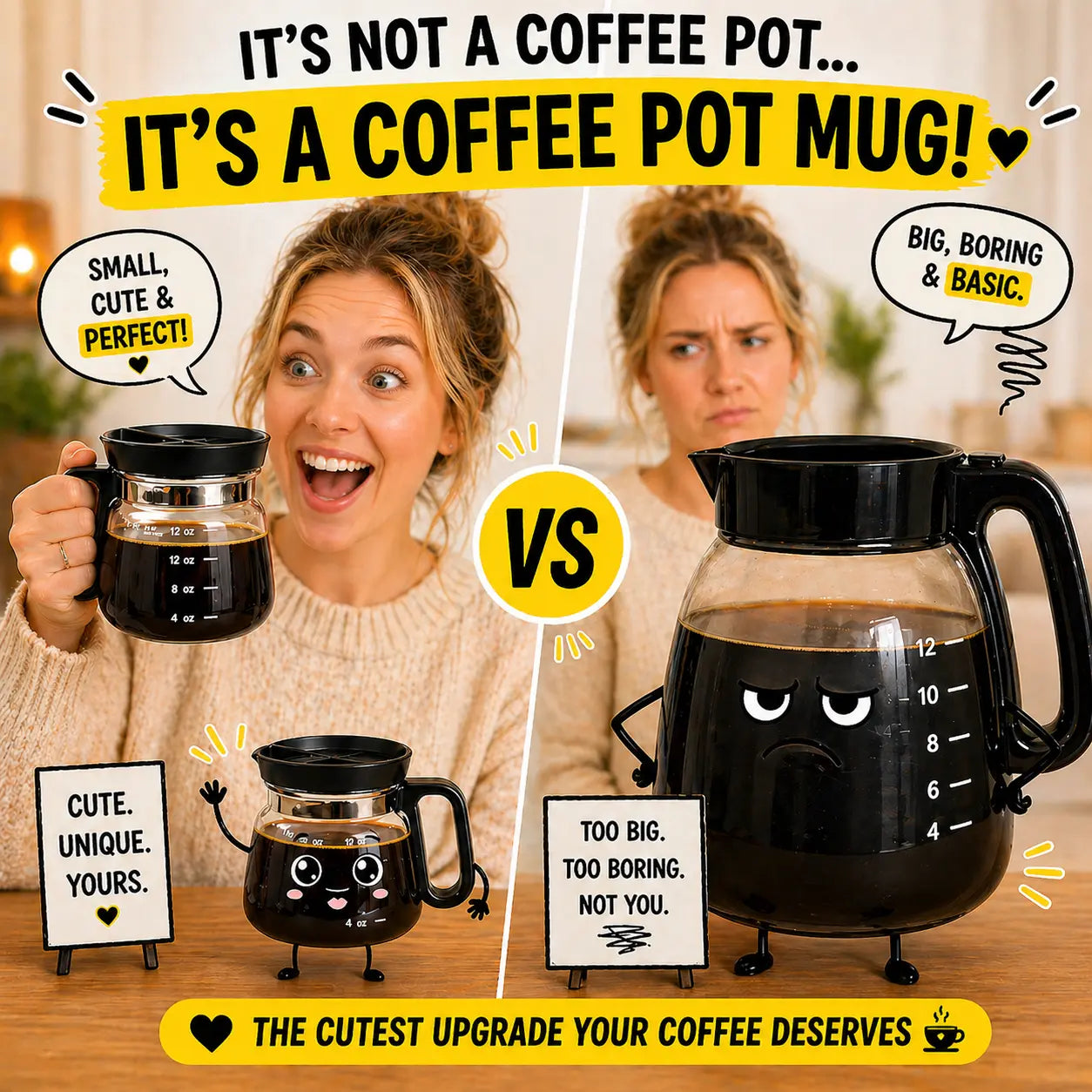 Mini Coffee Pot Mug