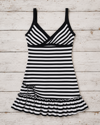 Bella Stripe Mini Dress