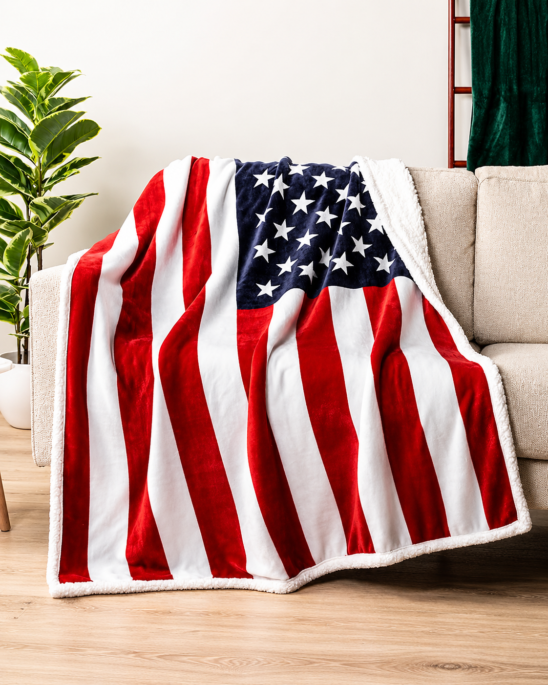 USA Flag Blanket