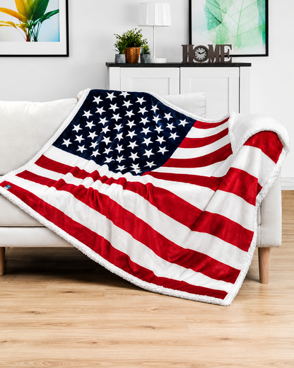 USA Flag Blanket