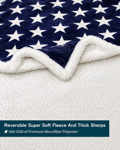 USA Flag Blanket
