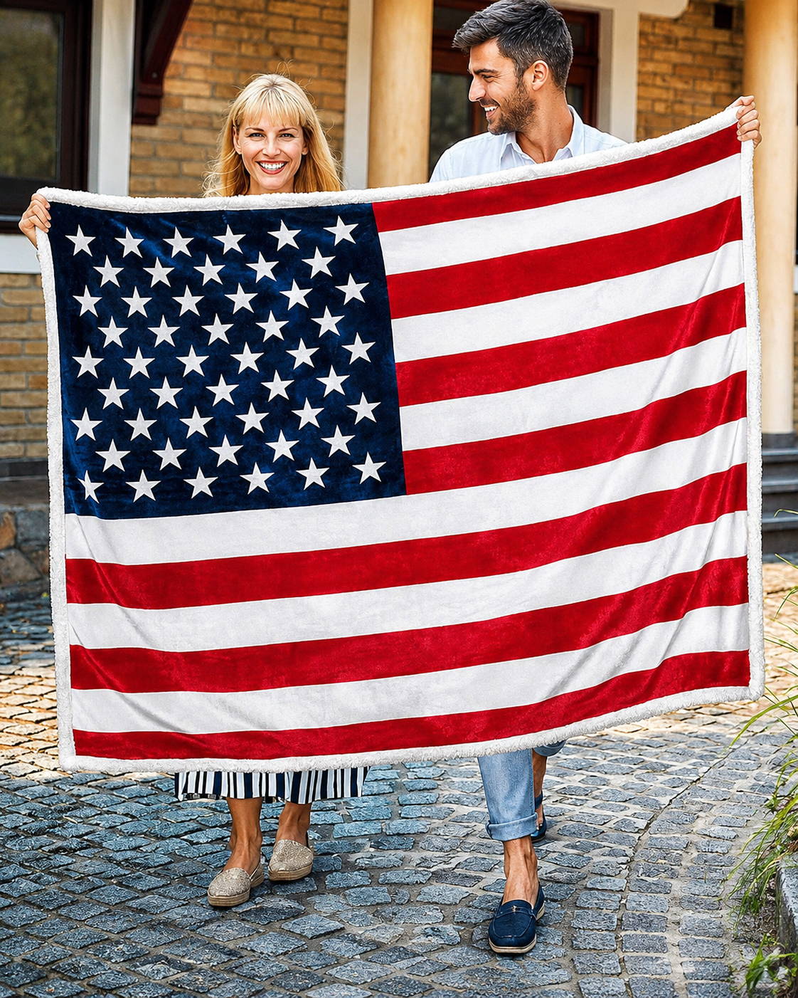 USA Flag Blanket