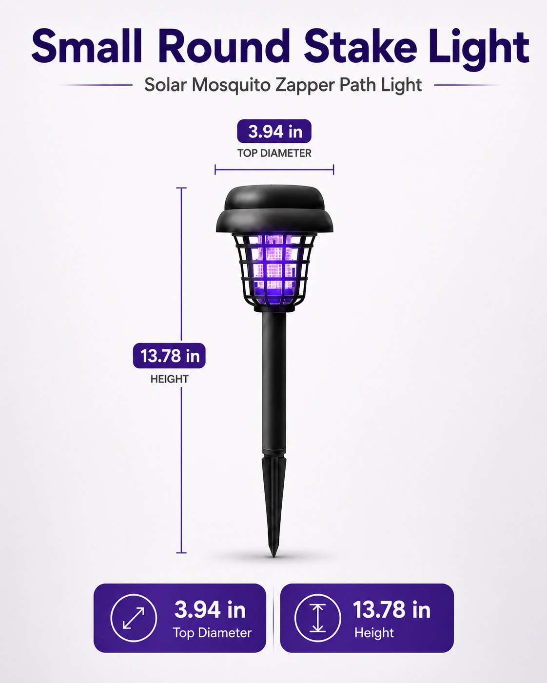 Solar Mosquito Killer Light