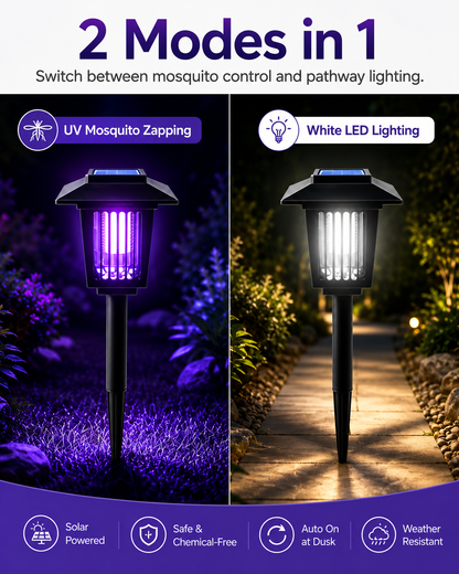 Solar Mosquito Killer Light
