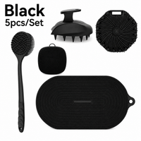 Black 5pcs/Set