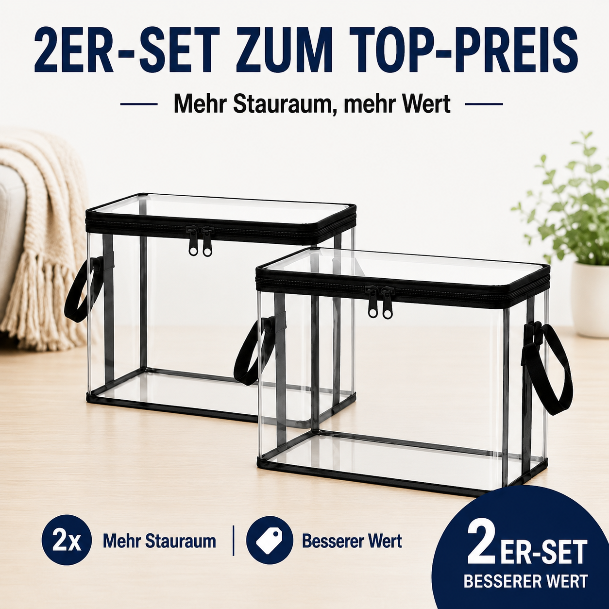 Staubdichte Plüsch-Aufbewahrungstasche