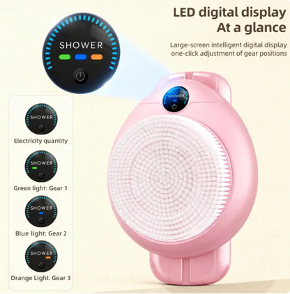 Wall-Mounted Smart Back Scrubber