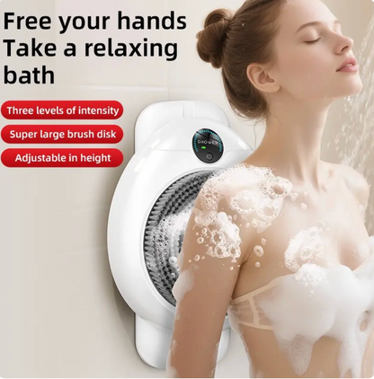 Wall-Mounted Smart Back Scrubber