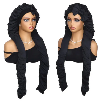Silk Satin Hair Bonnet — Braid Protection Cap For Sleeping
