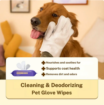 Hypoallergenic No-Rinse Dog Grooming Wipes (20 Pack) - Coconut Scent