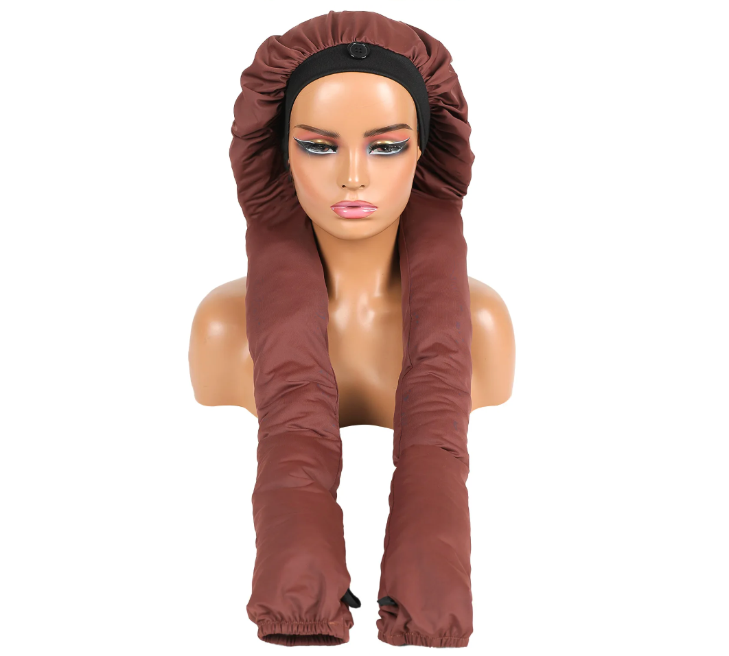 Silk Satin Hair Bonnet — Braid Protection Cap For Sleeping