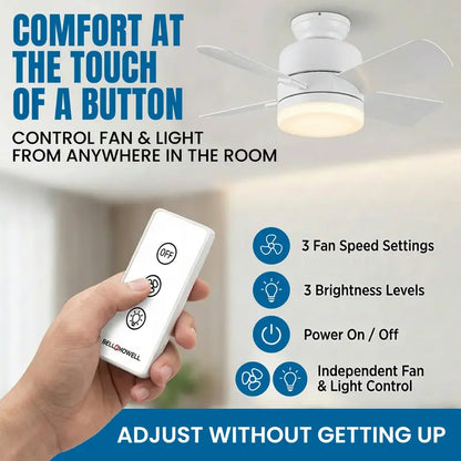LED Socket Ceiling Fan