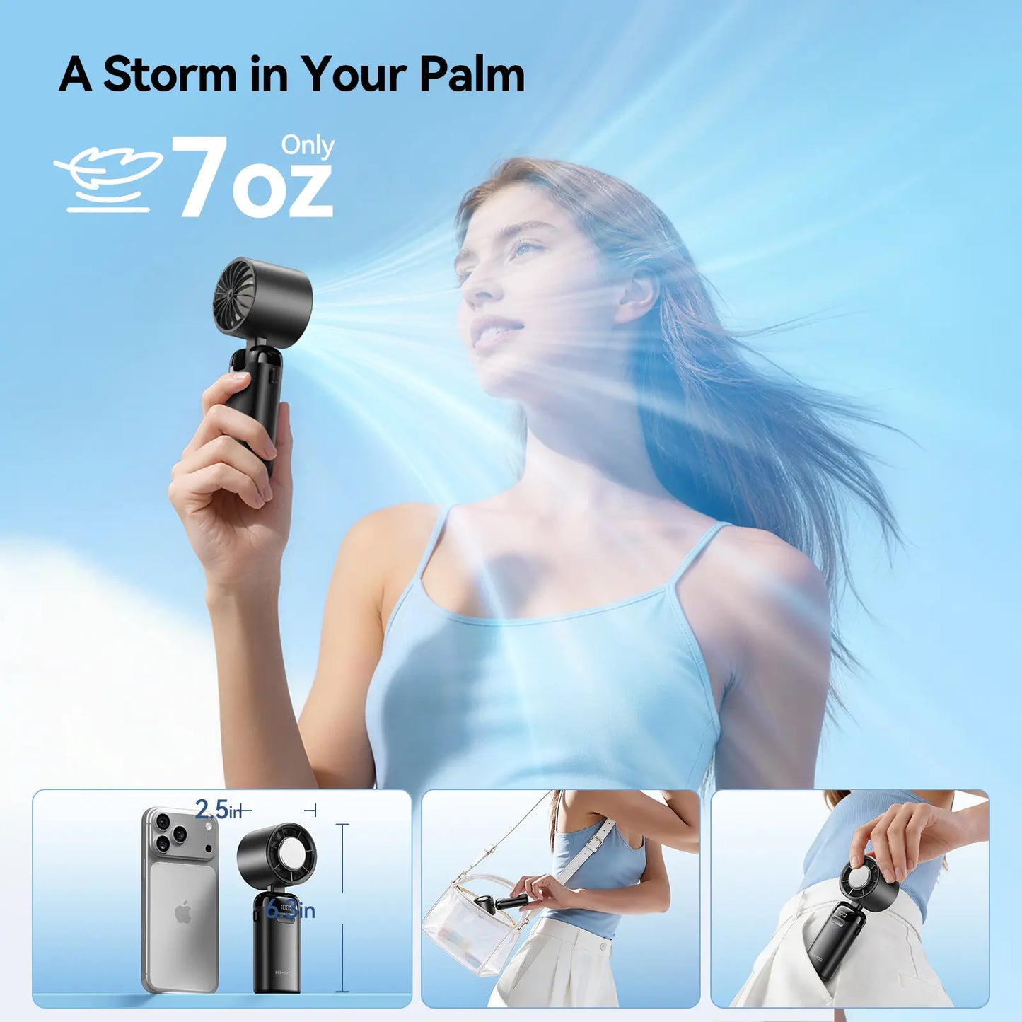 Powerful Mini Turbo Fan