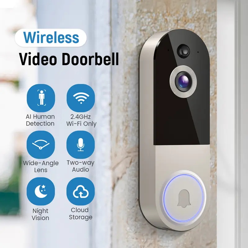 Wireless Video Doorbell Camera